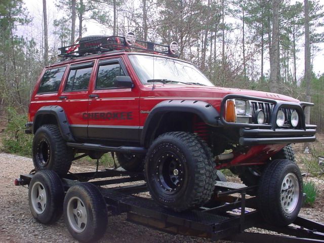 Jeep Cherokee 3.5 Lift. I started my Jeep to quot;manquot; it