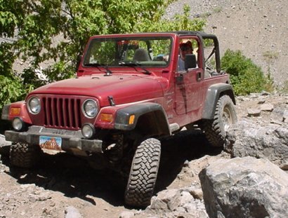 Lifted Jeep Wrangler TJ